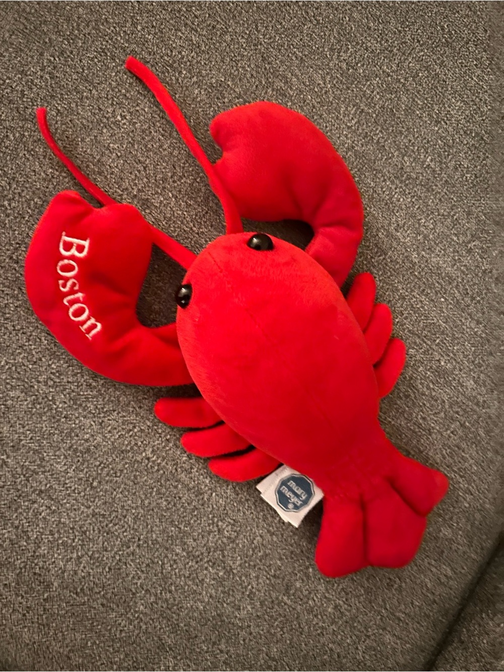 Mary Meyer Boston Red Plush Lobster Toy 8”